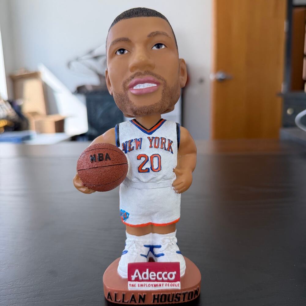 Bobble Bobbles Allan Houston #20 New York Knicks NBA Basketball Figurine 7"